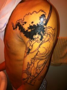 Afro Samurai Tattoo Ideas