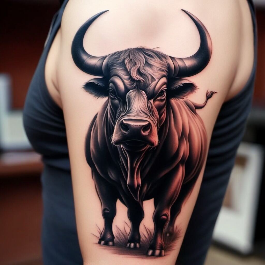 Bull Tattoo Ideas Strength Power And Determination In Ink